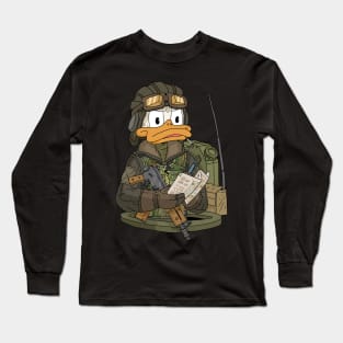 Tanker duck, AK47. Long Sleeve T-Shirt
